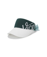 Vice Golf Atelier Women's Big Logo Visor - D/Green