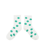 PIV'VEE Gallery Socks - Cloud White-Green