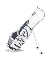 Vice Golf Atelier Pinstripe Stand Bag - White