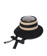 Women's Raffia Hat - Black