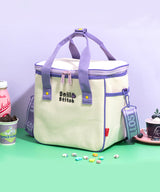 SNILLO STITCH Canvas Picnic Cooler Bag Blueberry - Purple