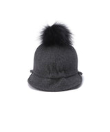 ANEW Women's Wool Double Bucket Hat - Charcoal Grey