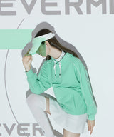 [Warehouse Sale] Felici Raised Hoodie - Mint XS