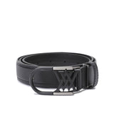 Women's Round Buckle Belt - Black