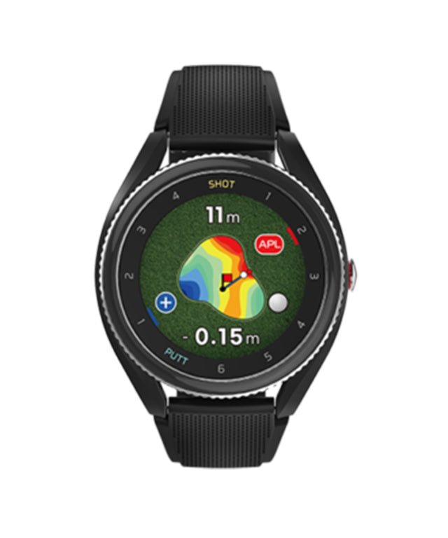 T9 Golf GPS Watch W/ Green Undulation And V.AI 3.0 Black