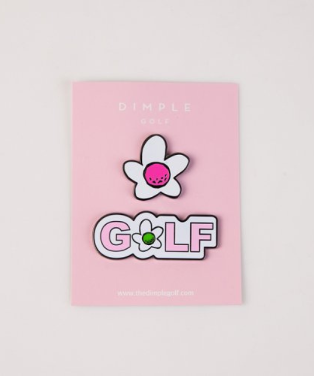 DM Golf Flower Ball Marker