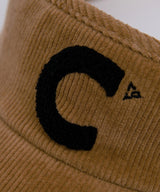 CREVE NINE: Corduroy Visor - Camel