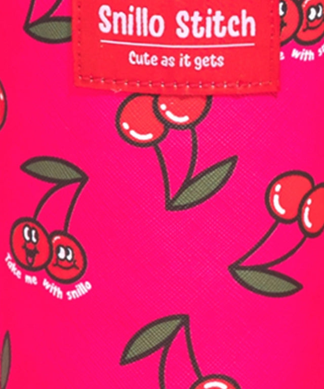 SNILLO STITCH Tumbler Pouch Cherry - Hot Pink