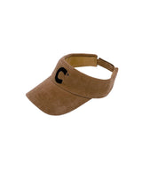 CREVE NINE: Corduroy Visor - Camel