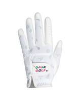 Gmax Women's Mesh Sheepskin Glove- Both hands - White