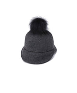 ANEW Women's Wool Double Bucket Hat - Charcoal Grey