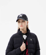 ANEW Women's Angle Embroidery Basic Ball Cap - Black