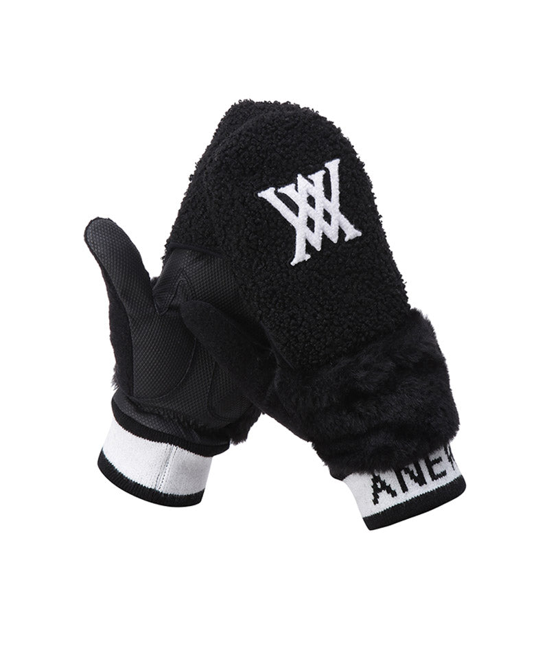 ANEW Golf Women's Curly Golf Gloves - Black