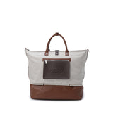 Vice Golf Atelier Painting Logo Boston Bag - Beige