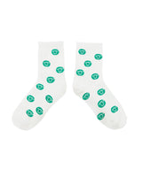 PIV'VEE Gallery Socks - Cloud White-Green