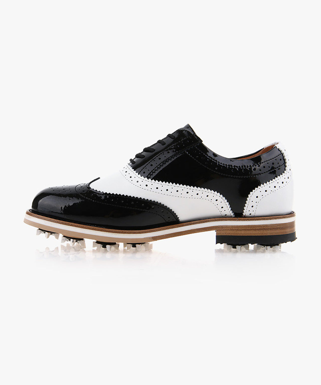 HENRY STUART My Suit Classic Men's/Women's Spike Golf Shoes 102 - Black