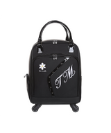 THE MAKE - Rosa Wheels Boston Bag - Black