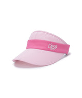 Vice Golf Atelier Women's Wide Typo Logo Visor - 4 Colors