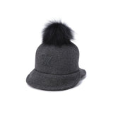 ANEW Women's Wool Double Bucket Hat - Charcoal Grey