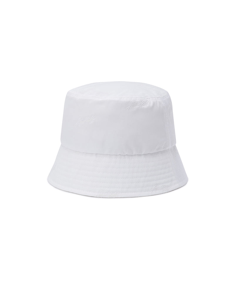 Unisex Embroidery Pattern Hat - White