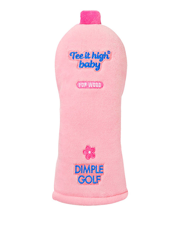 DM  Baby Lotion Wood Head Cover - Pink