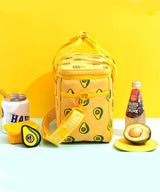 SNILLO STITCH Daily Picnic Cooler Bag Avocado - Yellow