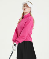 Mont ZIP-UP Short Jacket - Dark Pink