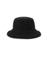 ANEW Women's Fluffy Bucket Hat - Black