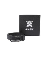 Women's Round Buckle Belt - Black