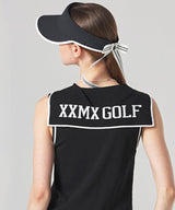 XEXYMIX Golf Field Color Matching Ribbon Visor - Black