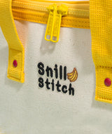 SNILLO STITCH Canvas Picnic Cooler Bag Banana - Yellow