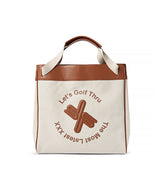 XEXYMIX Golf Two-Way Square Canvas Bag - 2 Colors