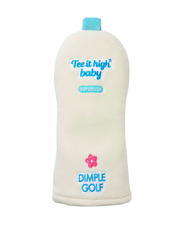 DM  Baby Lotion Driver Head Cover - White
