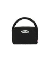 MACKY Golf: Quilting Square Tote Bag - Black