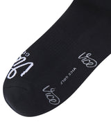 Vice Golf Atelier Big Typo Crew Socks - Black