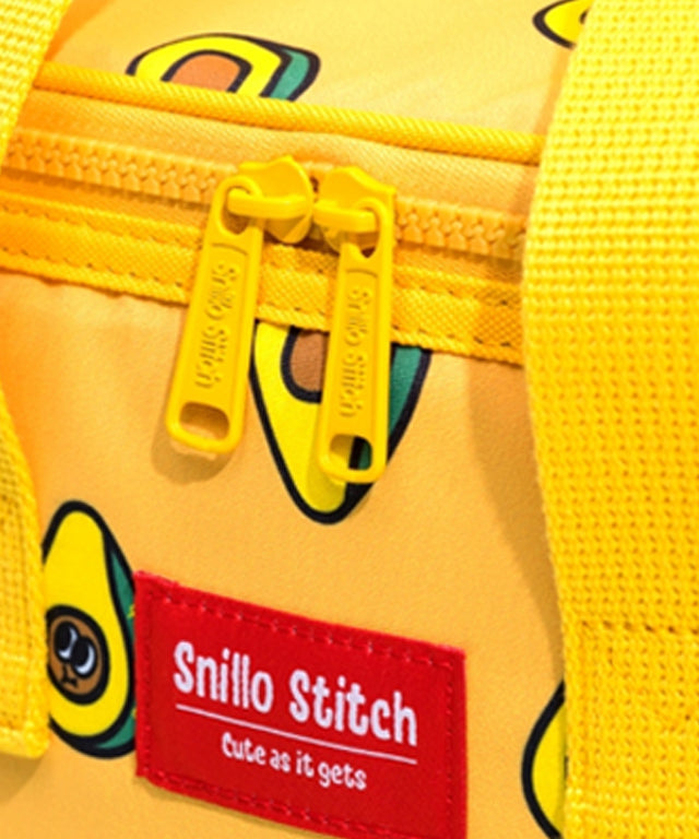 SNILLO STITCH Daily Picnic Cooler Bag Avocado - Yellow