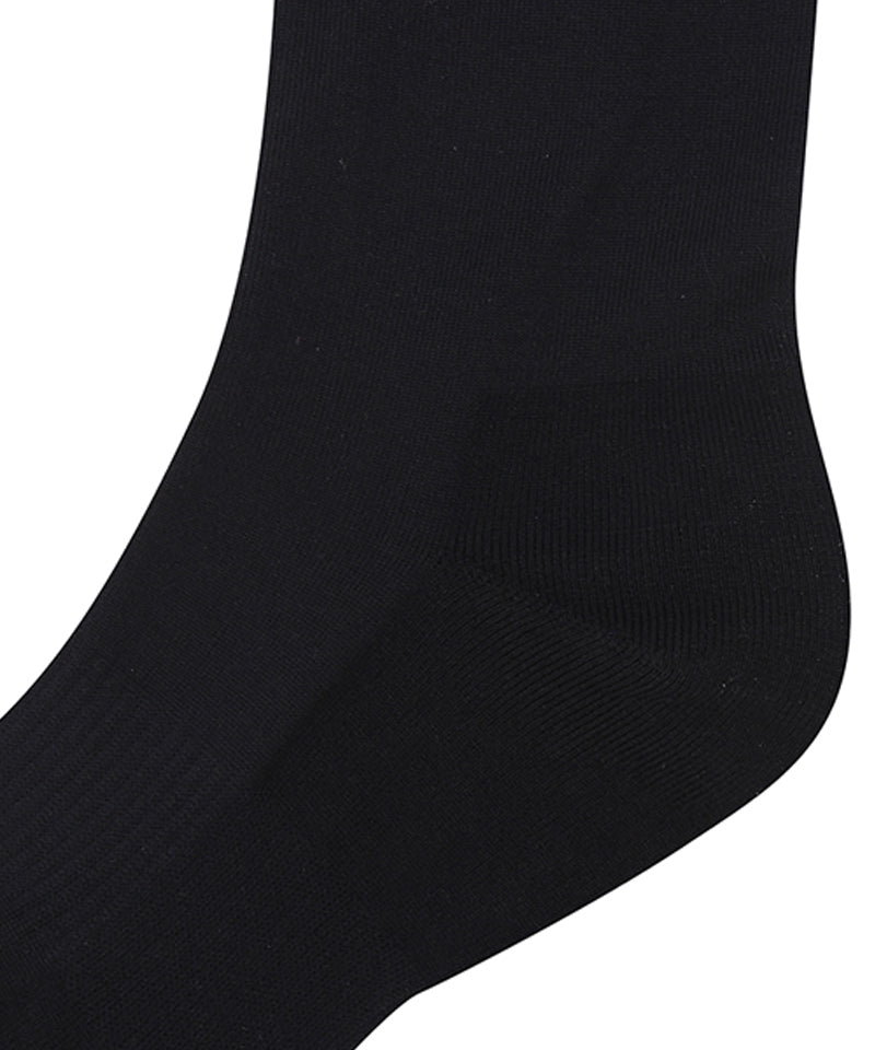 Women's See-Through Knee Socks - Black