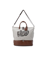 Vice Golf Atelier Painting Logo Boston Bag - Beige