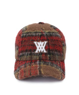 ANEW Check Ball Cap - Red