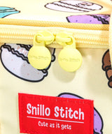 SNILLO STITCH Lunch Bag Shoulder Strap Macaron - Ivory