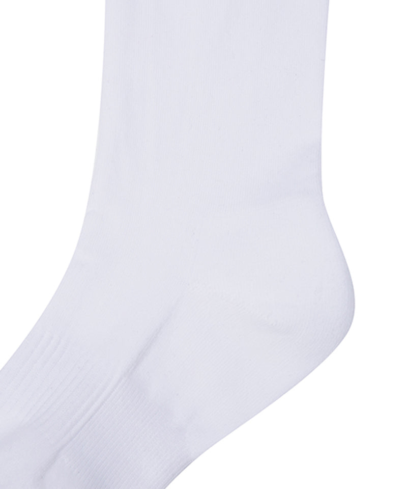 Women's See-Through Knee Socks - White