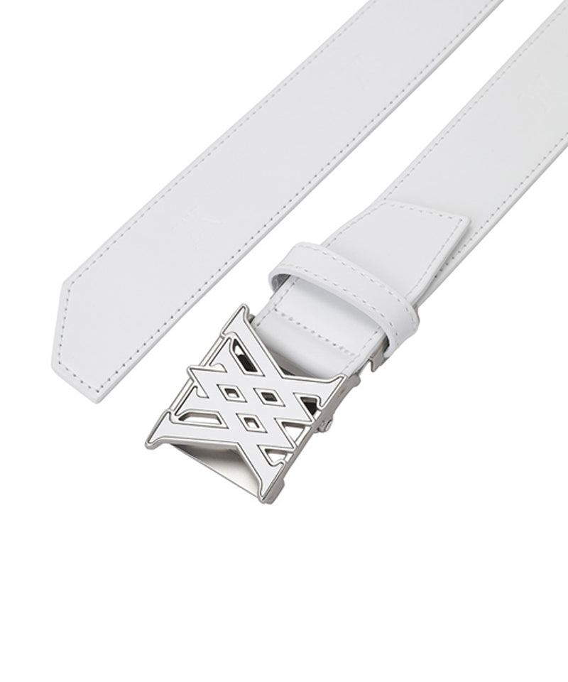 Men's Line Point Auto Belt - White