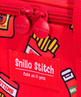 SNILLO STITCH Lunch Bag Shoulder Strap Tomato - Red