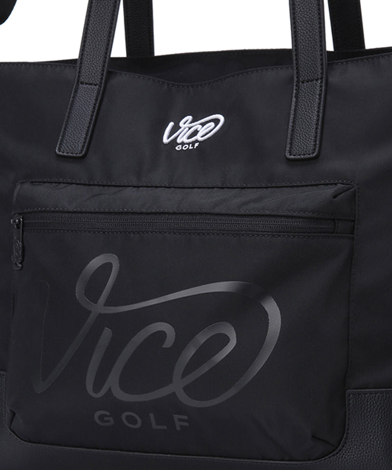 Vice Golf Atelier Orange Scramble Boston Bag - Black