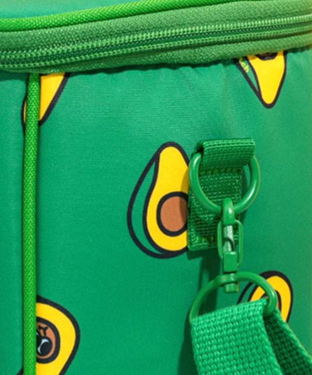 SNILLO STITCH Lunch Bag Shoulder Strap Avocado - Green