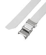 Men's Line Point Auto Belt - White