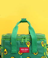 SNILLO STITCH Daily Picnic Cooler Bag Avocado - Green