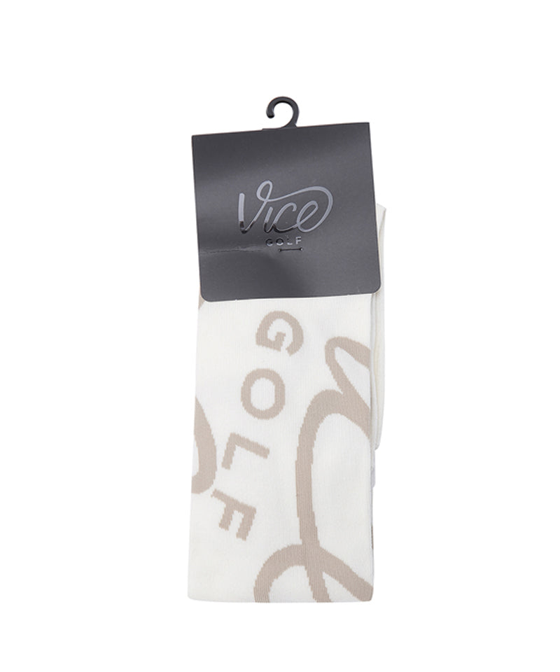 Vice Golf Atelier Women's Florida Knee Socks - White