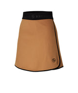 XEXYMIX Golf Lettering Cover-Up Skirt Mocha - Brown