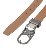 Women's Round Buckle Belt - Beige